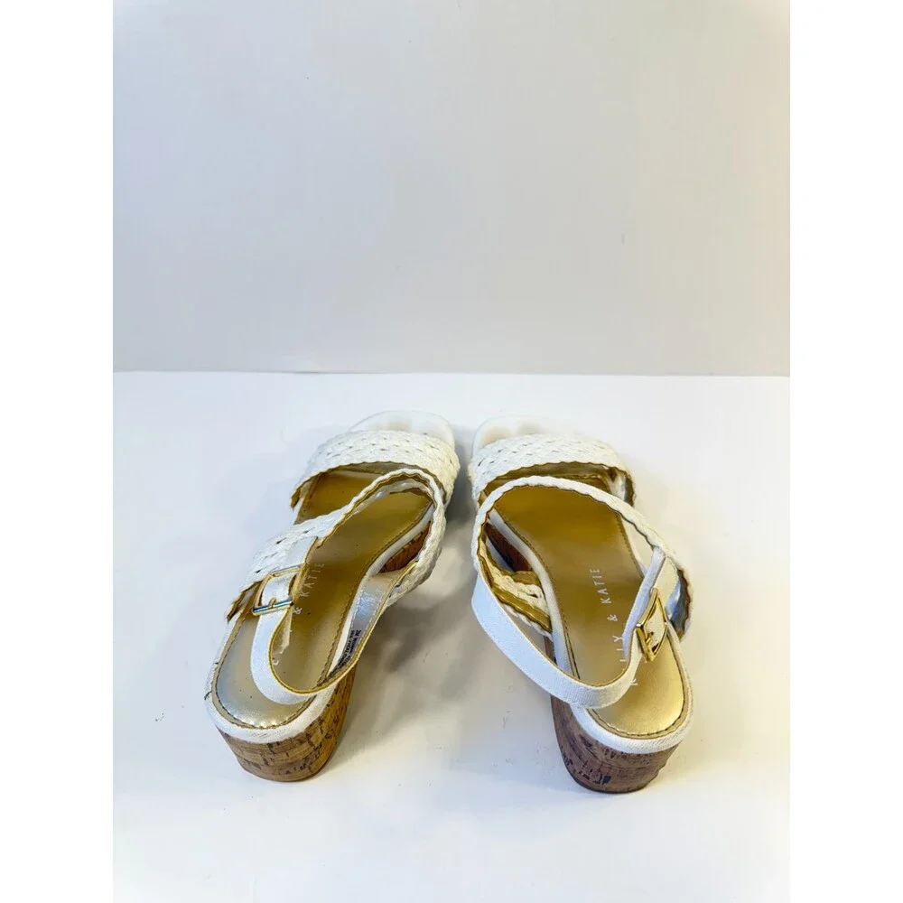 Kelly & Katie Youths Heels Girls White US 2 Youths